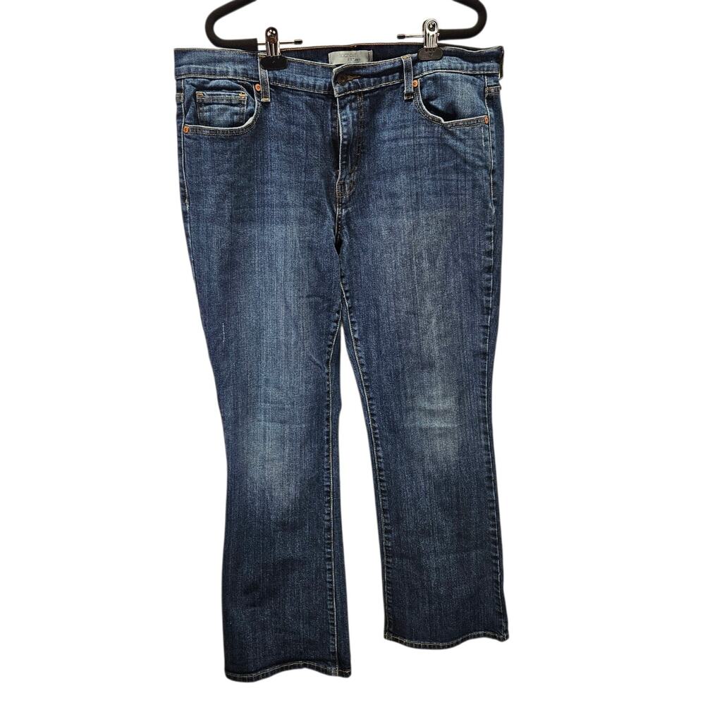 Women’s Plus 16M Levi’s 515 Bootcut Jeans Dark Wash Button Pocket Pants